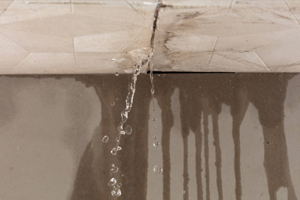 Professional Burst Pipe Cleanup technician working in Carrollton, TX